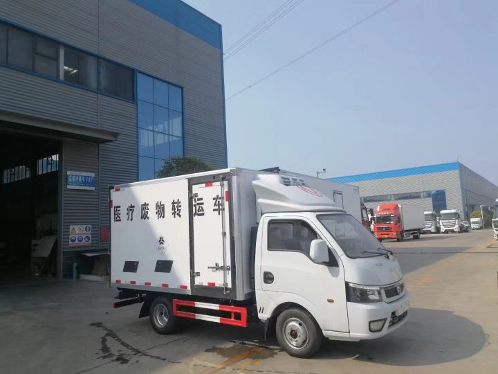 東風(fēng)途逸藍(lán)牌醫(yī)療廢物轉(zhuǎn)運車