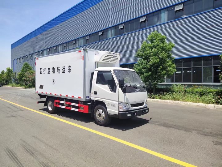 江鈴藍(lán)牌4.1米醫(yī)療廢物轉(zhuǎn)運車
