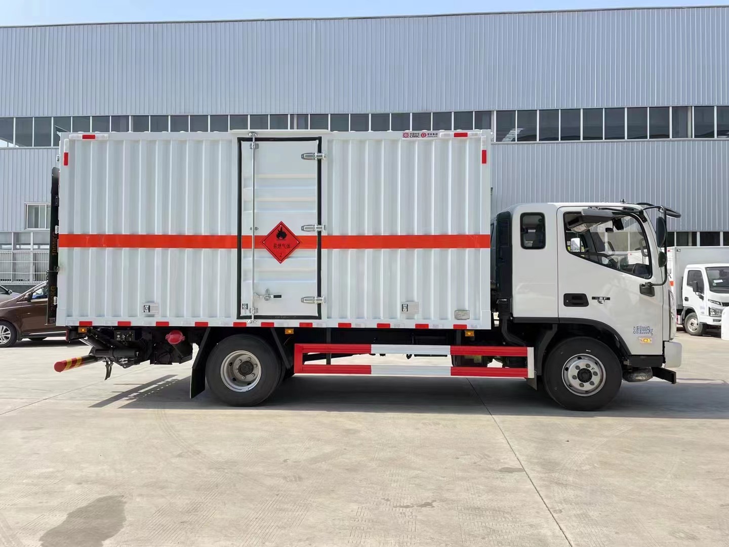 福田奧鈴CTS5.2米氣體廂式車