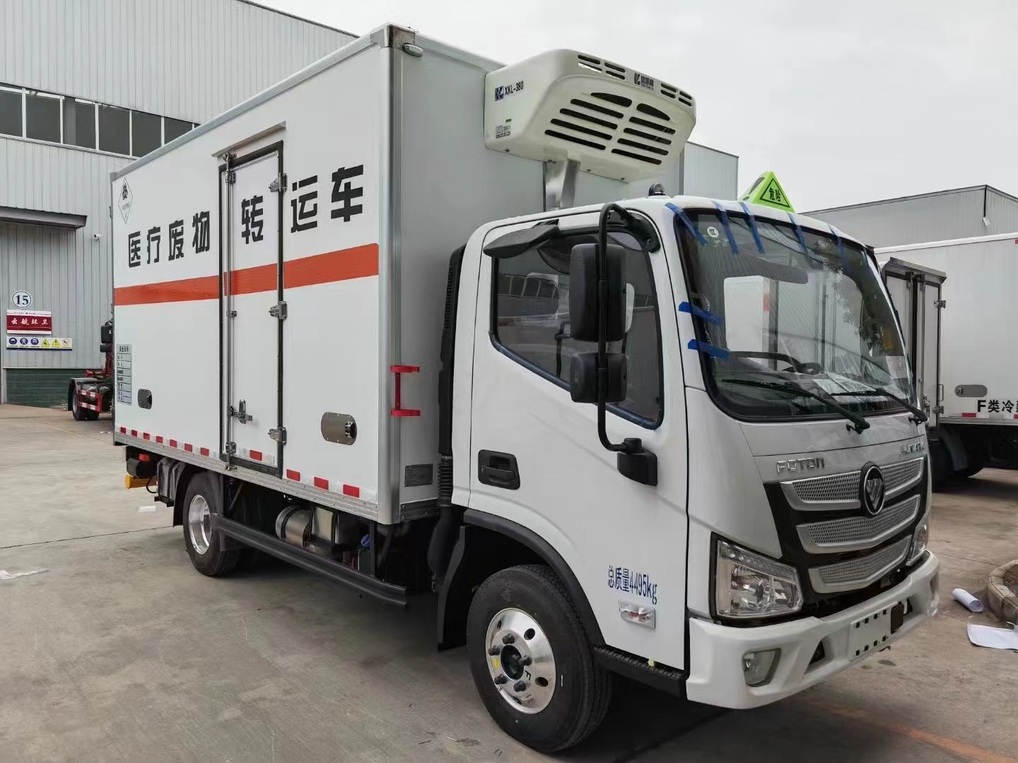 歐馬可藍(lán)牌醫(yī)療廢物轉(zhuǎn)運(yùn)車