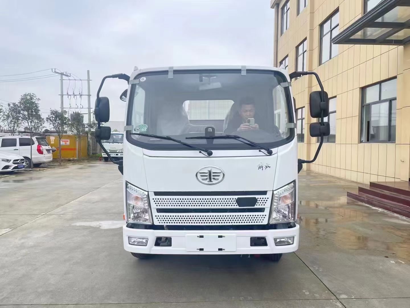 解放藍牌4.15米氣瓶運輸車